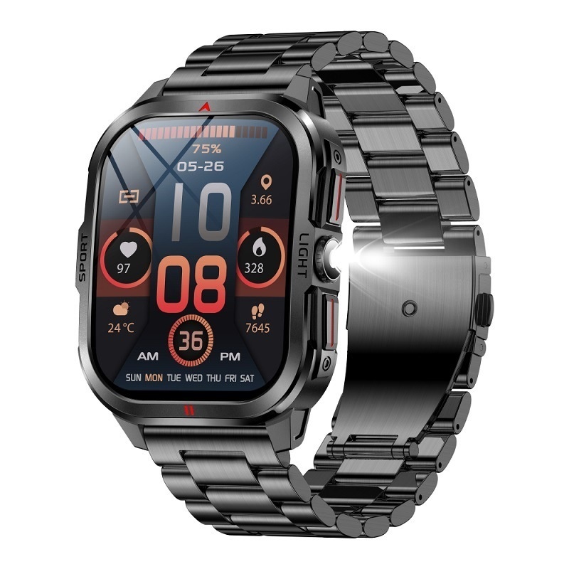 Smart Watch MK98 Night Running Lighting Step Counting Play Multi-functional Sports Bluetooth Call Watch