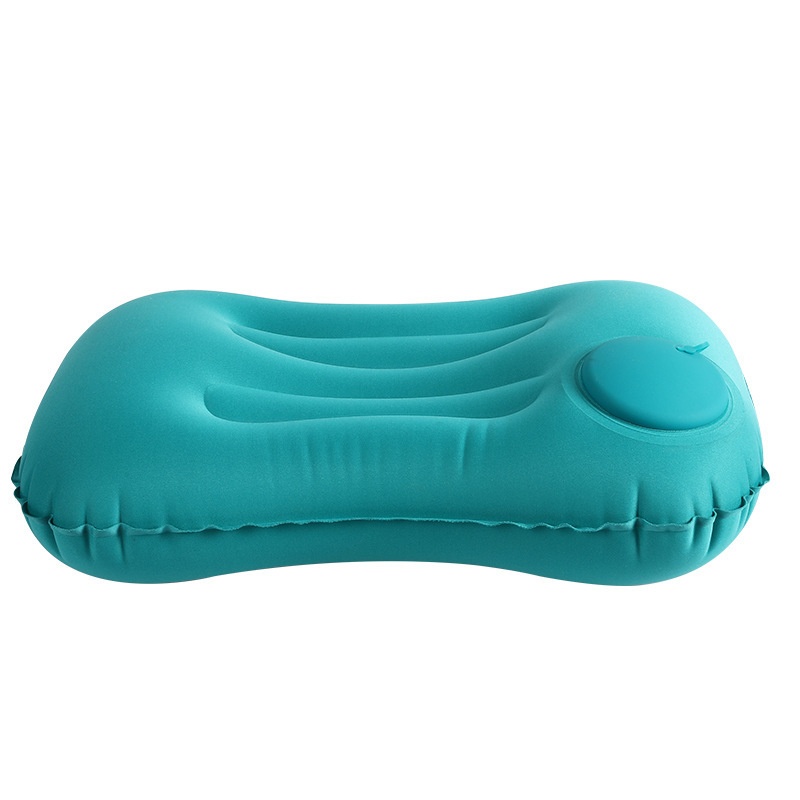 Travel Press Inflatable Pillow Cushion Waist Support Inflatable Square Pillow Portable Foldable Outdoor Inflatable Pillow