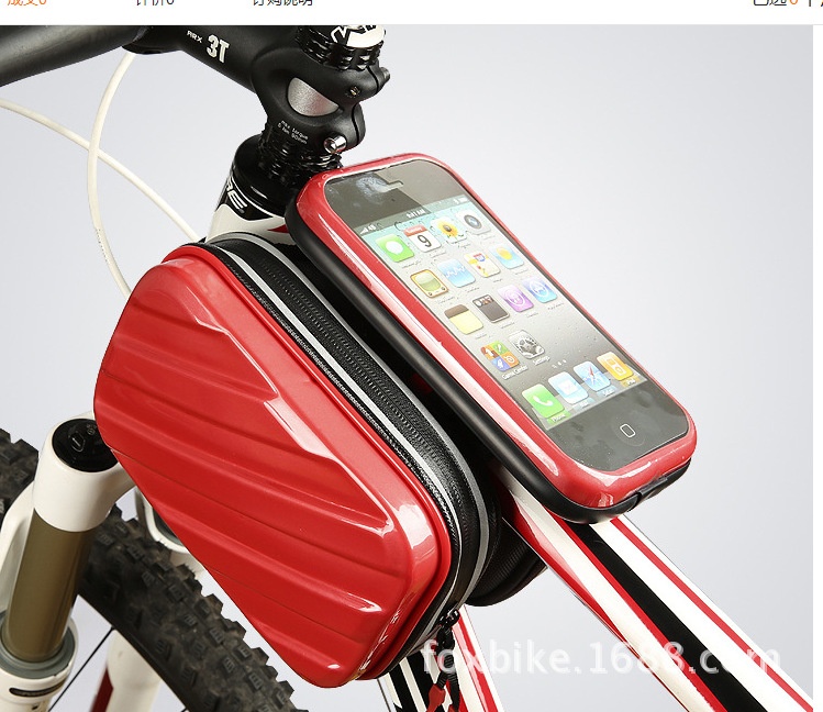 GIYOHard Shell Neutral Mountain Bike Bag Bicycle Bag Front Beam Bag Upper Tube Waterproof Saddle Bag G-3