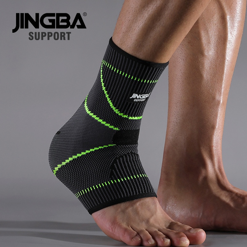 JINGBAAnkle Support Taekwondo Running Sports Outdoor Basketball Breathable Knitted Adult Protective Gears