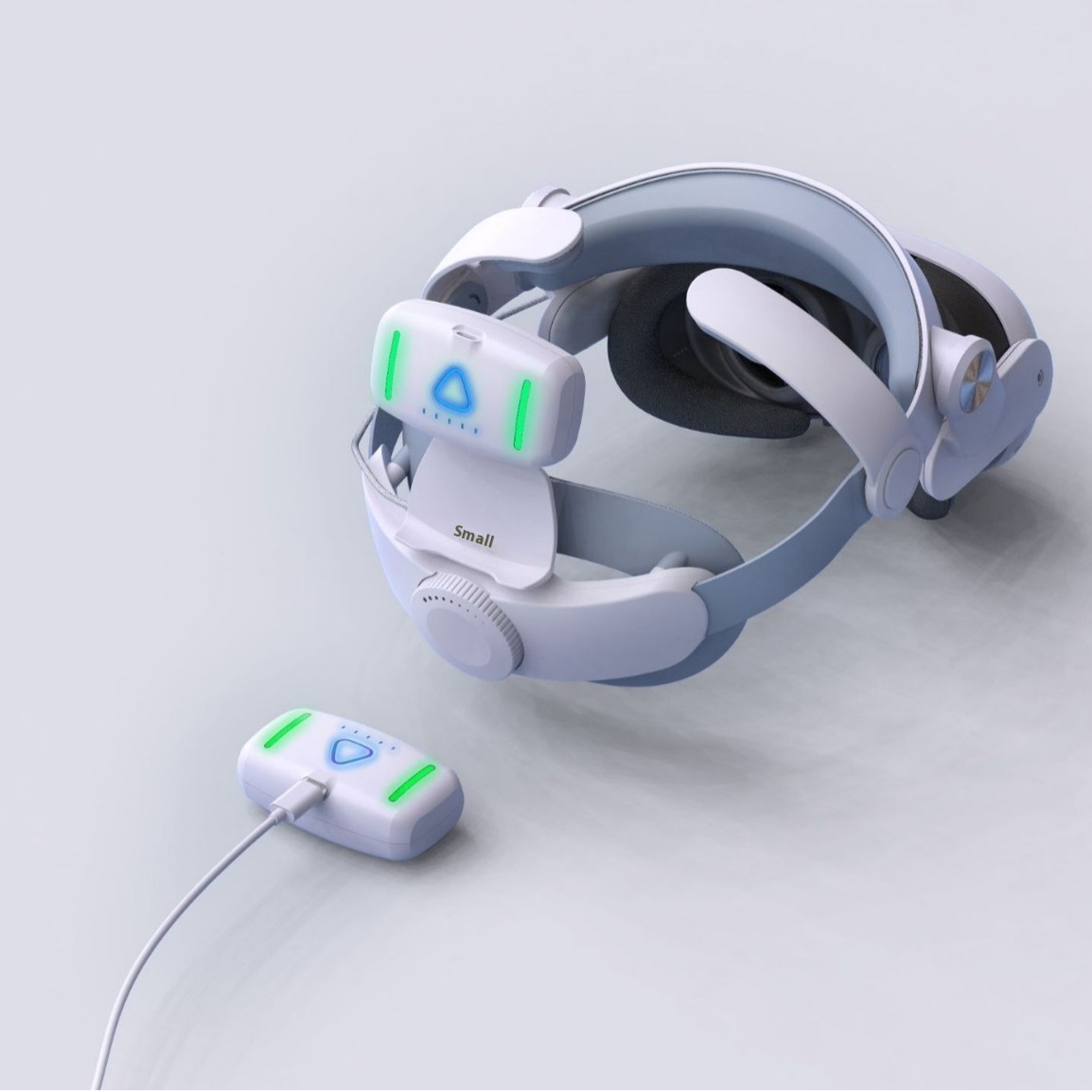 T302Power Dual Power Adapts To Meta Quest 3/3S 10000 Mah Portable Three-Color Cool