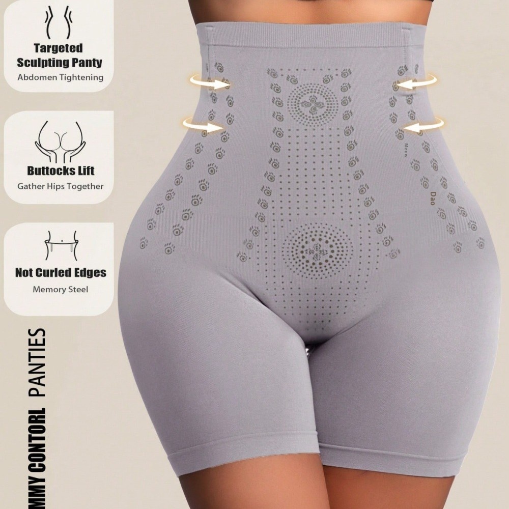 Goddess High Waist Seamless Body Shaping Hip Lifting Pants Abdominal Pants Postpartum Recovery Pants Graphene Leggings