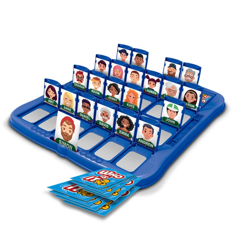 Children's Board Game Guess Who IAm Parent-child Interactive Early Education Logical Reasoning Game