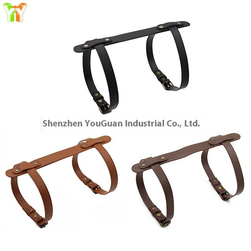 Portable Outdoor Carpet Cushion Storage Strap PULeather Portable Strap Portable Zoom Yoga Strap