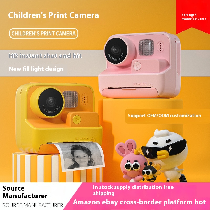 Kewuku K27 Front And Rear Dual-camera Children'stant4800 W High-definition Pixel Digital Printing Camera Small S L R