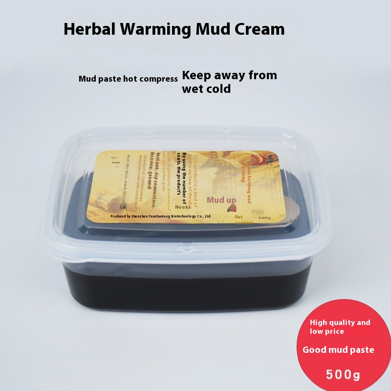 Herbal Mud Moxibustion Cream Beauty Salon Physiotherapy Hot Compress Mud Cream Slimming Dehumidification Shoulder And Neck Care Huoluo Cream Hot Moxibustion Cream