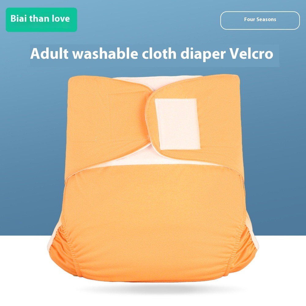 Adult Cloth Diapers Adjustable Elderly Diapers Incontinence Washable Underwear Anti-leakage Diapers