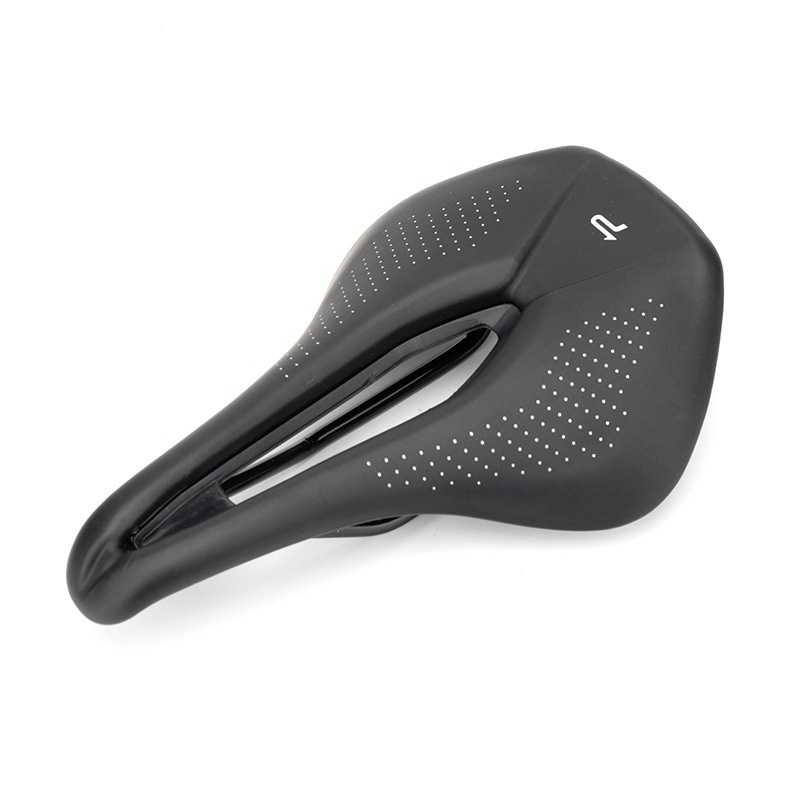 PROMENDIron Three Cycling Cushion566 Road Bicycle Hollow Comfort Cushion Carbon Fiber Saddle