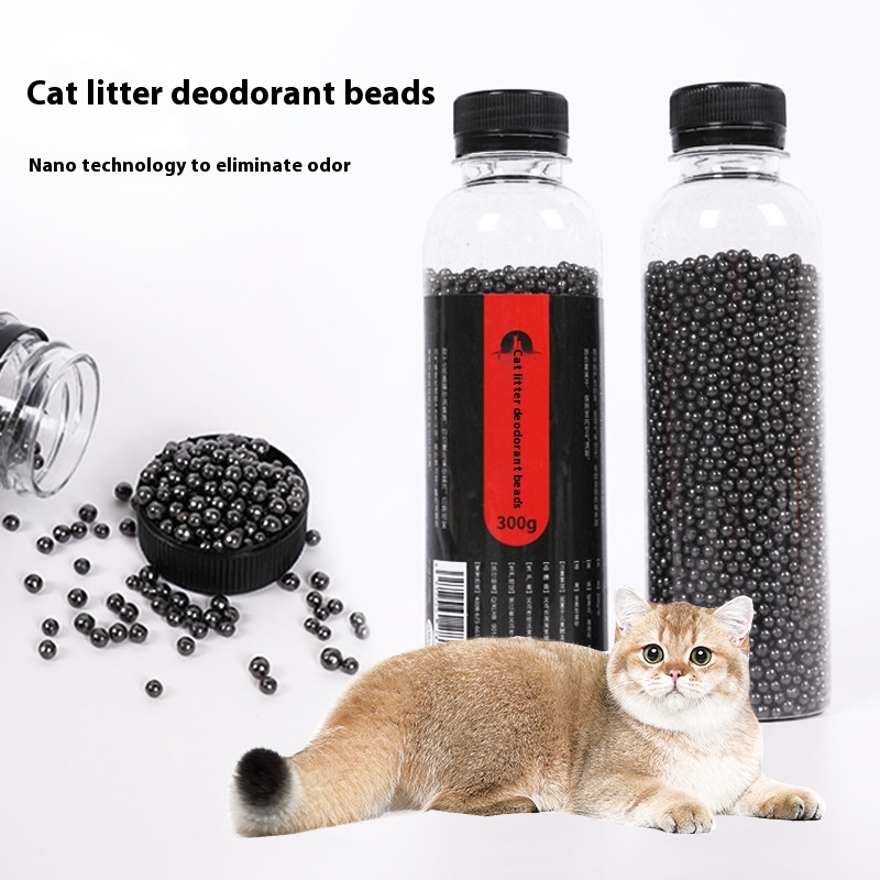 Dust-free Deodorizing High Adsorption Granular Cat Litter Deodorizing Beads300g Pet Cat Litter Companion Cat Litter Box Deodorizing Fragrance Beads