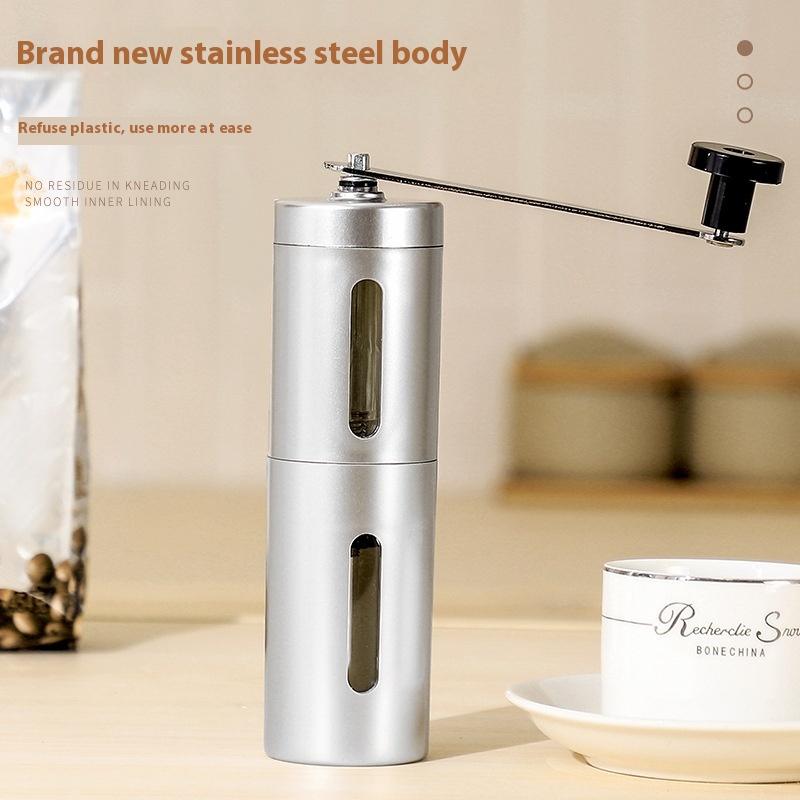 2946 Portable Hand-cranked Coffee Bean Grinder Manual Coffee Grinder Hand-cranked Grinder