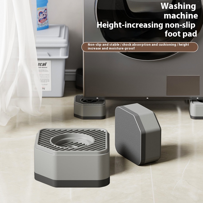 Washing Machine Foot Pads, Shock-Absorbing Pads, Non-Slip, Shock-Proof Pads, Heightening And Moisture-Proof Refrigerator Pulsator Drum Base, Universal