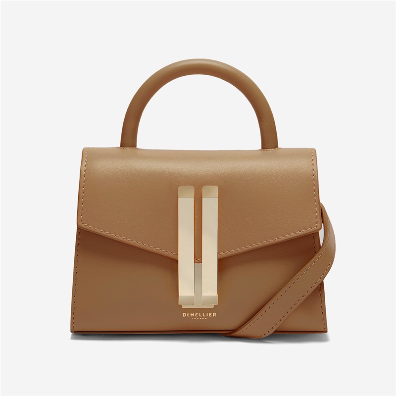 Demellier Kate Princess Bag Women's Leather Doctor Bag Light Luxury Niche High-end Handbag