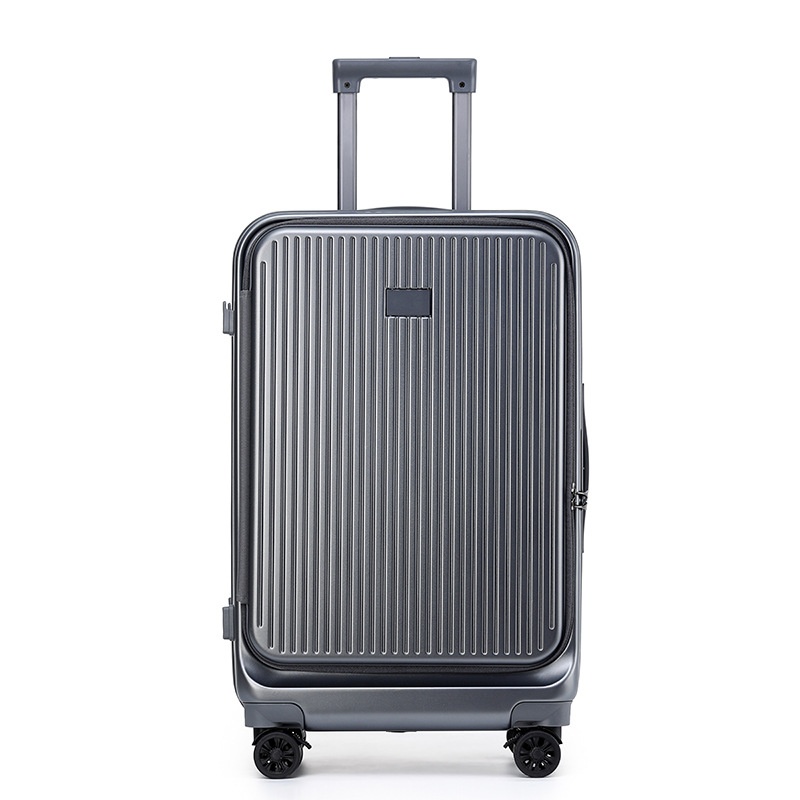 Front Open Lid Luggage Case 20-inch Cabin Case 24-inch Anti-fall Trolley Case Suitcase Password Box Luggage Case