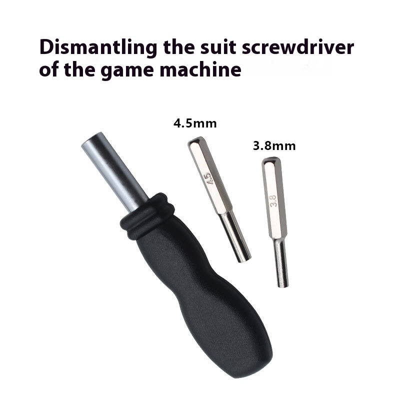 3.84.5mm Socket N64 NGCSFCDisassembly Hardware Tools Screwdriver Accessories Screwdriver Set