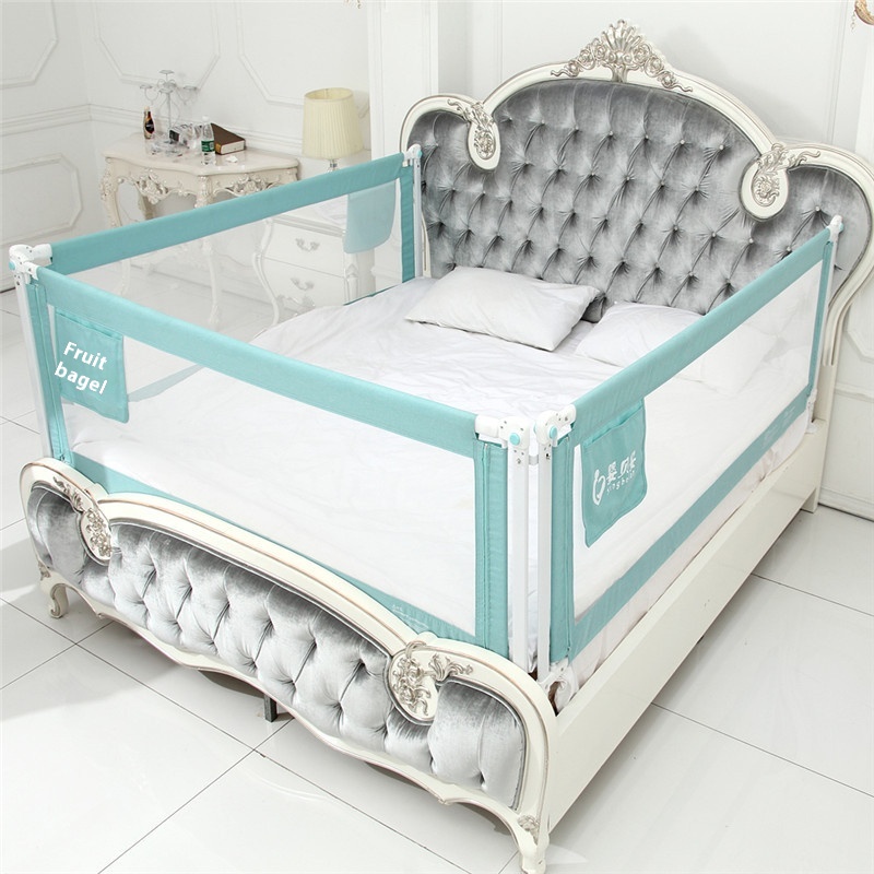 Baby Crib Guardrail Vertical Lifting Child Safety Bedside Fence Baby Anti-fall Guardrail1.8-2 Meters Bed