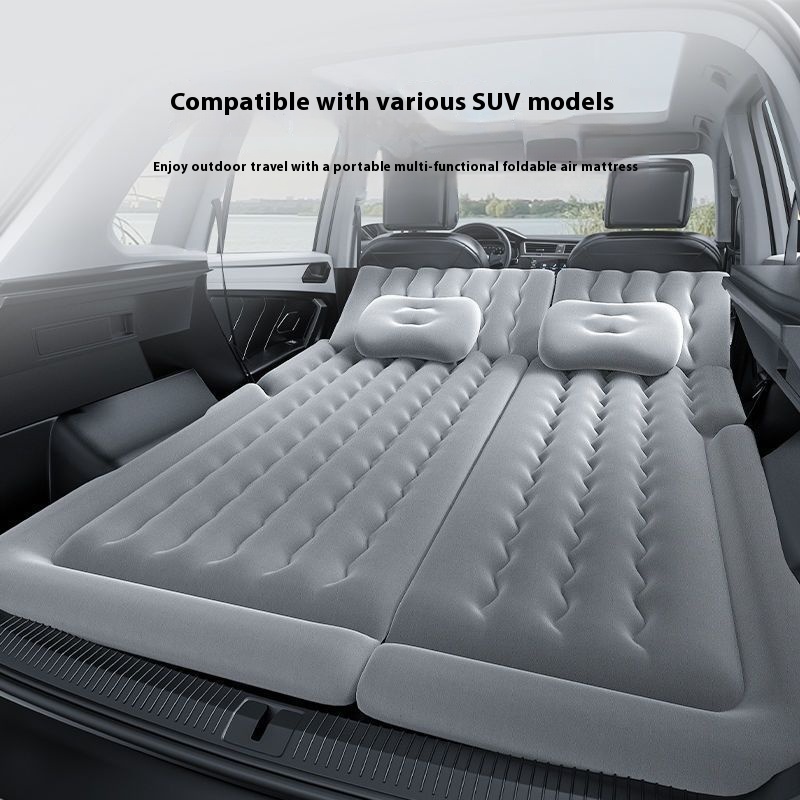 Car Inflatable Bed SUV Car Sleeping Artifact Car Rear Trunk Flat Cushion Air Cushion Camping Mattress