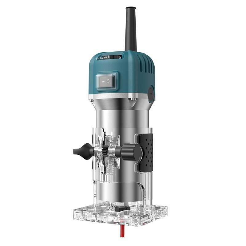 6-speed Trimming Machine Woodworking Trimming Slotting Machine Engraving Machine Electric Wood Milling Wood Slotting Machine