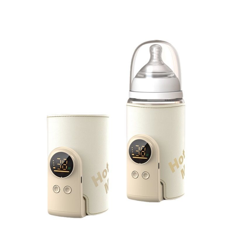 Baby Bottle Thermos Wireless Power Storage Outgoing Portable Milk Warmer Milk Warmer Heating Constant Temperature