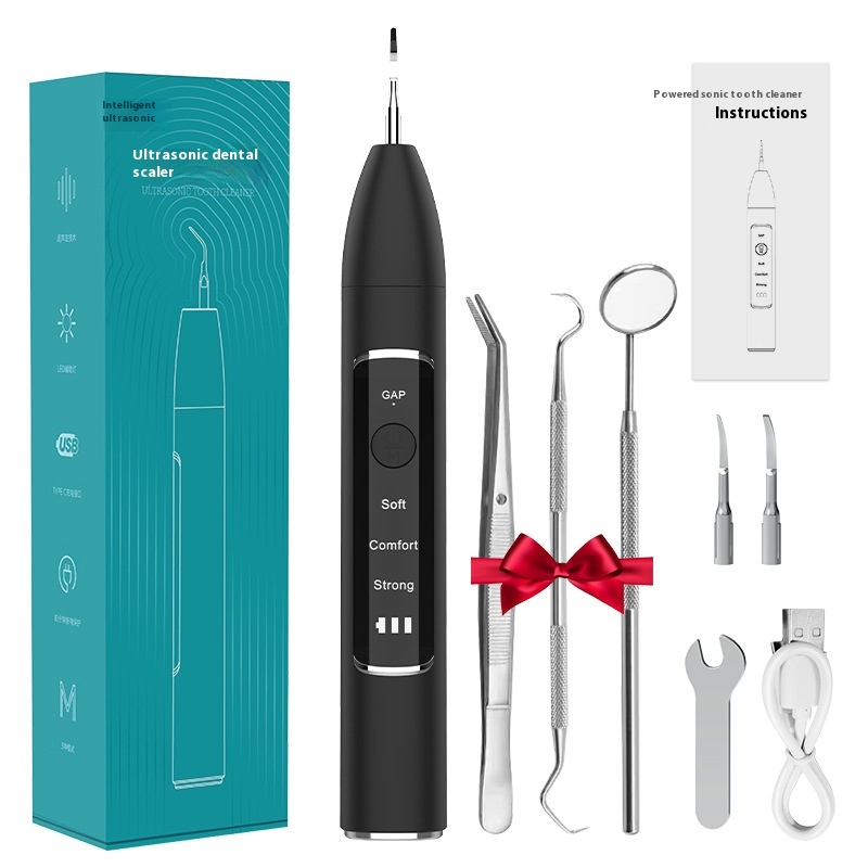 O E M Portable Ultrasonic Teeth Cleaner Oral Cleaning Tooth Stain Removal Tartar Whitening Teeth Whiteningtrument