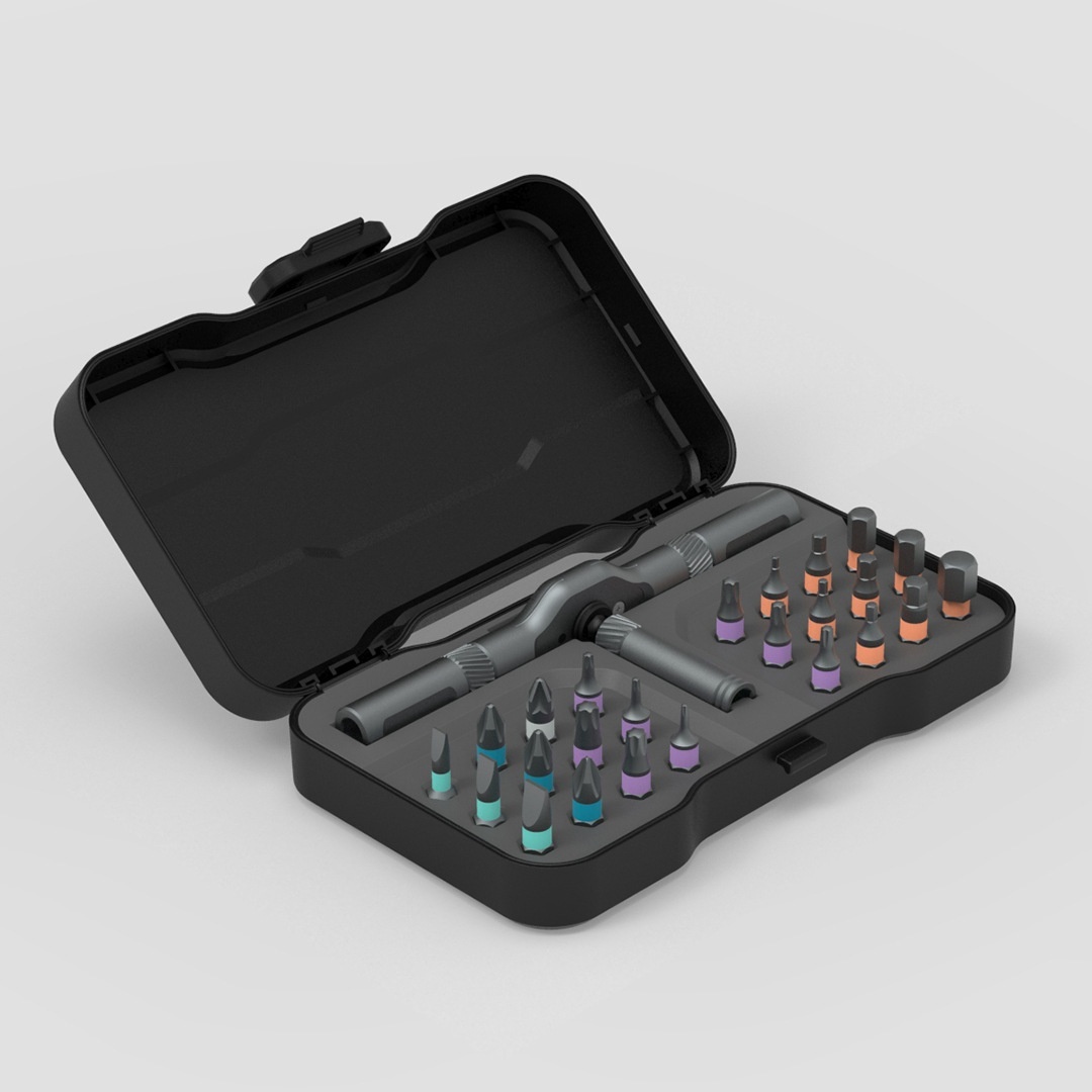 Rs-124 In 1 Ratchet Screwdriver Set Household Repair Multi-Function Tool Screwdriver Set