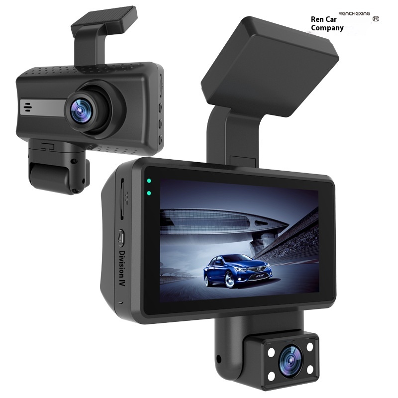 3-inch Driving Recorder HDNight Vision Front And Rear In-car Dual Recording CARVehicle DASHCAMRecorder DVR
