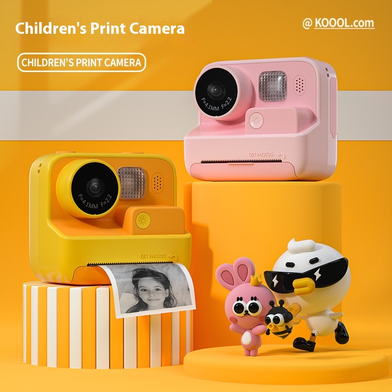 Kewuku Children'stant Print Digital Camera High-definition S L R Dual-lens Shooting Camera Toy