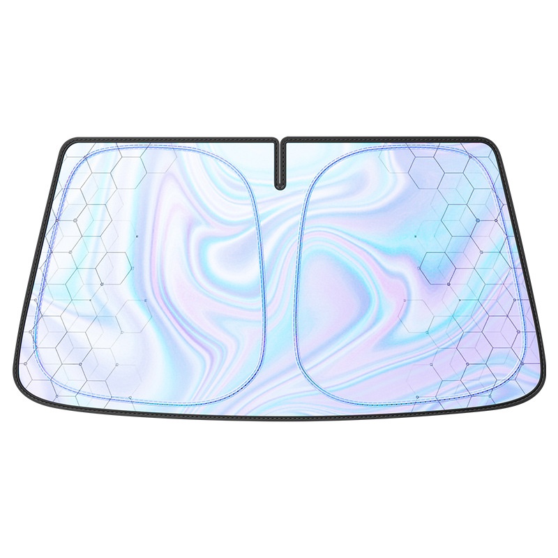 Car Sunshade Front Baffle Car Sunscreen Heat Ulation Sunscreen Curtain Car Window Glass Sunshade Cover Car Sunshade Artifact