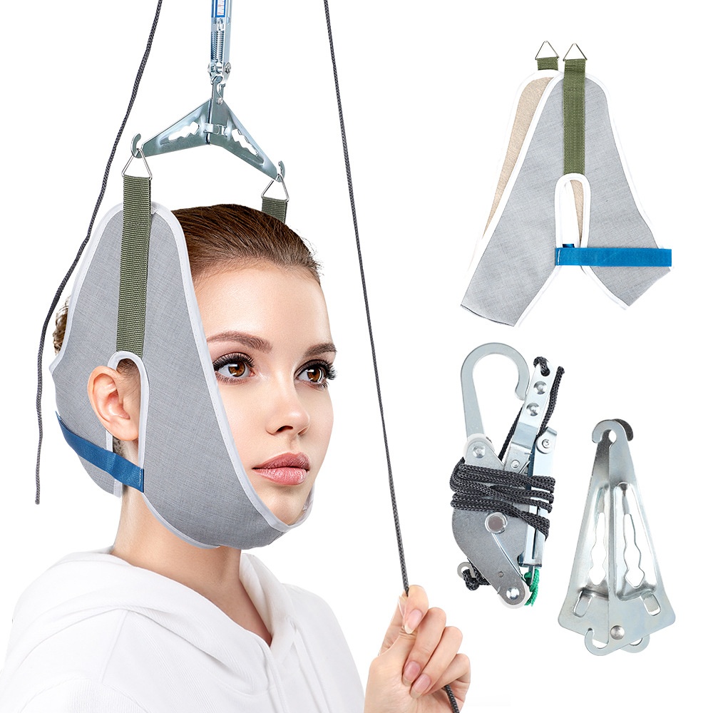 Hanging Cervical Vertebra Stretching Frame Home Portable Neck Protection Neck Traction Device Health Care Protective Equipment