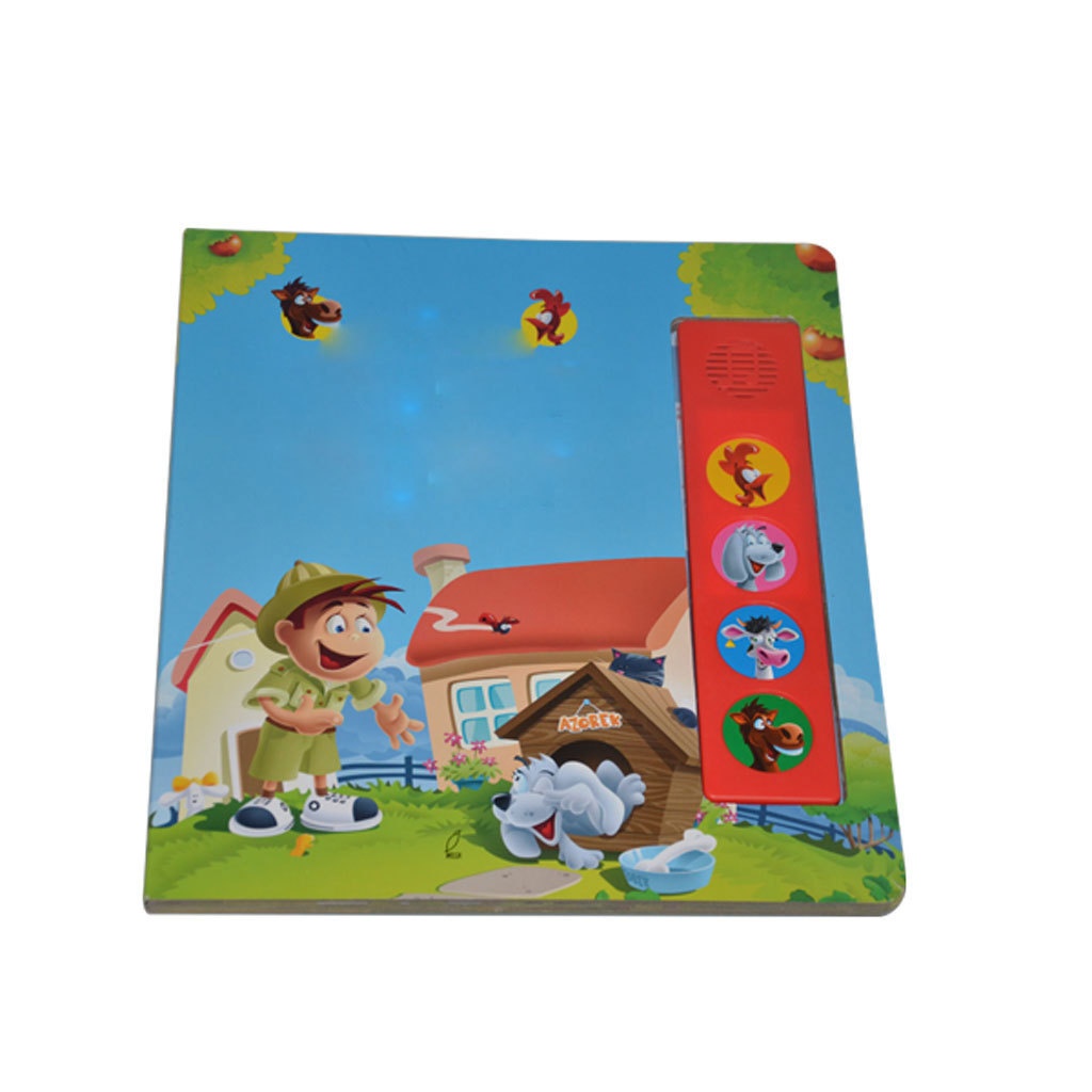 Ready-stock Children's Educational Electronic Audio Books, Parent-child Reading, Stereo Sound Books, Custom Music Boxes