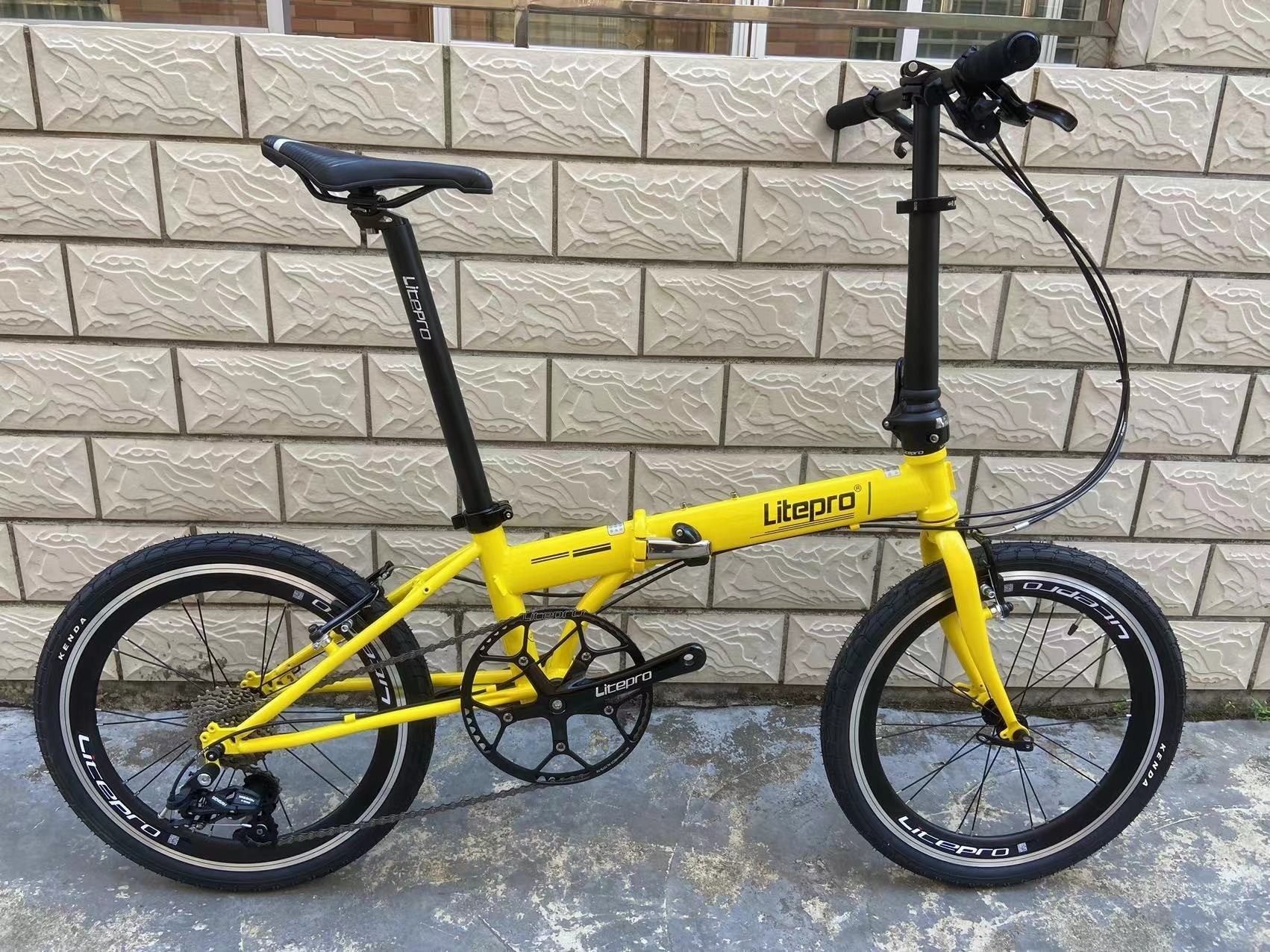 Litepro20 Inch406 Folding Bike L2010 Classic P8 Folding Bike10 Speed Bicycle Chrome Molybdenum Steel Bicycle