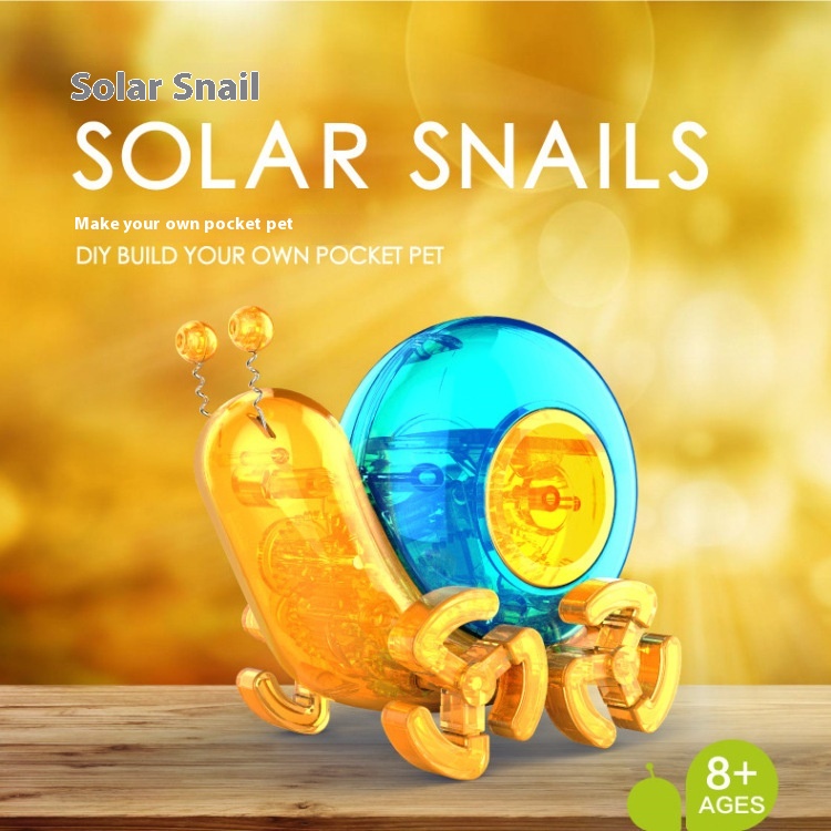 IQ0 EMSolar Snail Children's Science And Technology DIYScience Experiment Educational Toys Energy Teaching