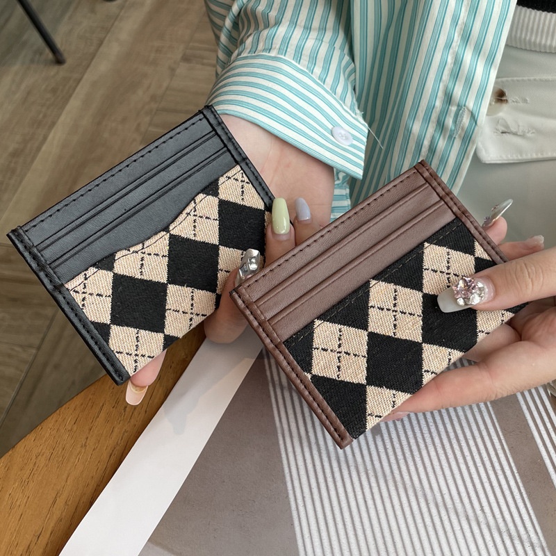 One-piece Card Holder For Women,Small And Ultra-thin,Exquisite High-end Card Holder,Style,Suitable For Anti-demagnetization Card Holder