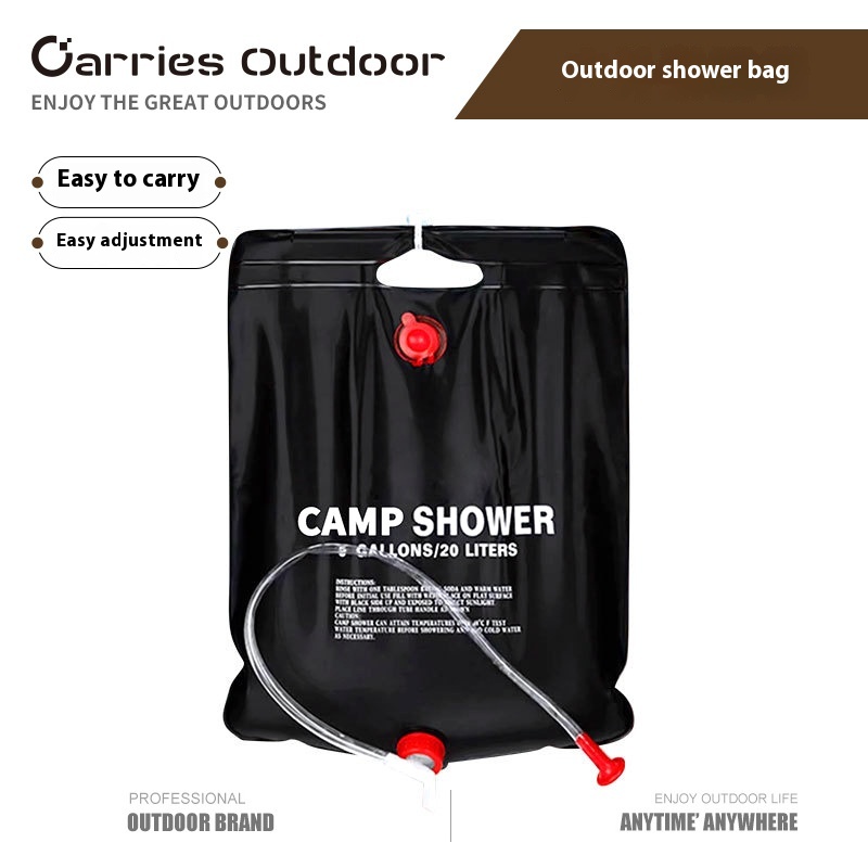 Camping Equipment Shower Bag Picnic Picnic Water Storage Bag Outdoor Shower Bag Outdoor Camping Folding Water Bag Shower Bag