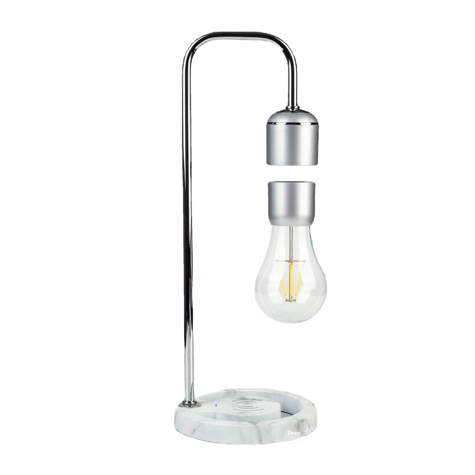 Magnetic Levitation Bulb Ornaments Creative Bedroom Horseshoe Base Birthday Gift LED Night Light Gift S