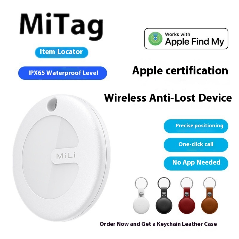 Mili Mini Anti-lost Locator MiTag AirTag Anti-lost Locator Elderly Anti-lost Children Find Global Positioning