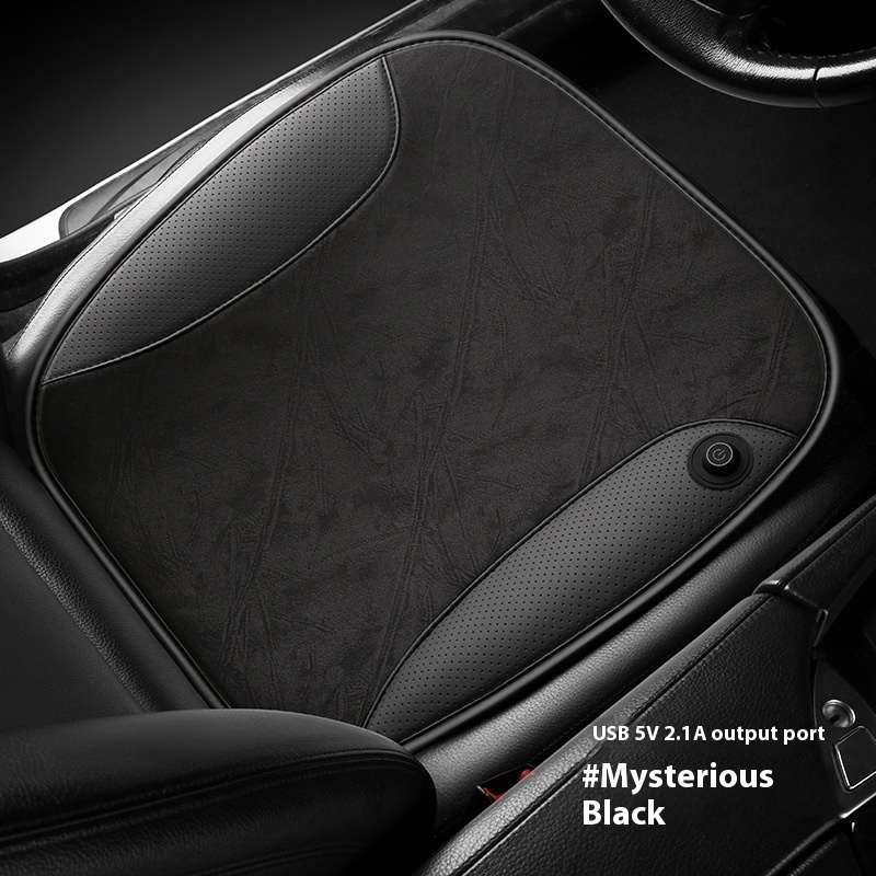 Heated Seat Cushion5 VPower USBInterface Office Home Car Seat Small Square Cushion Winter Plush Single-piece Cushion