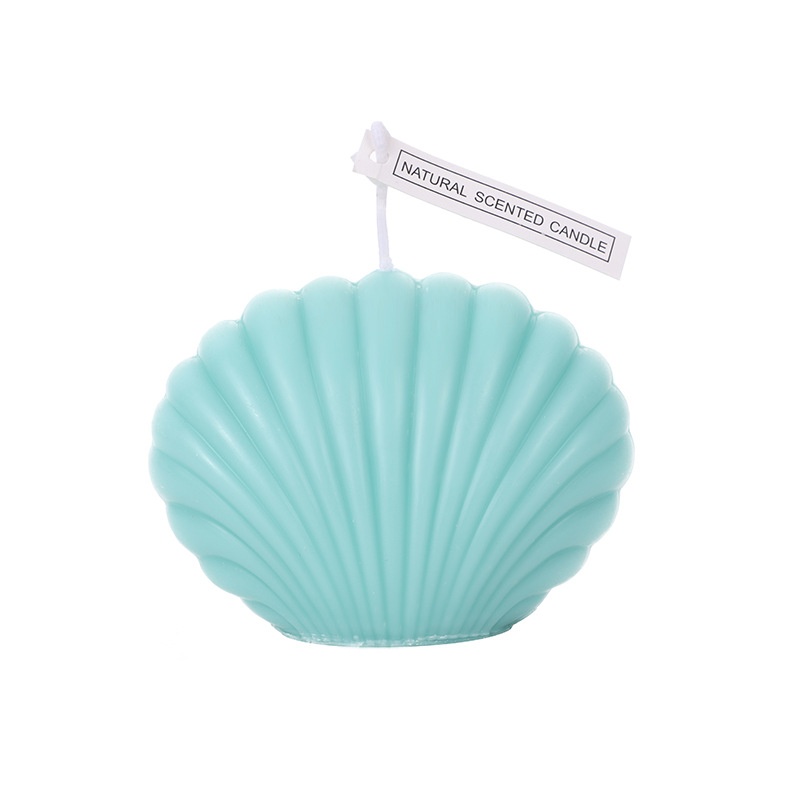 Korean Niche Creative Shell Candle Small Fresh Handmade Souvenir Smokeless Aromatherapy Candle Photo Props - 5