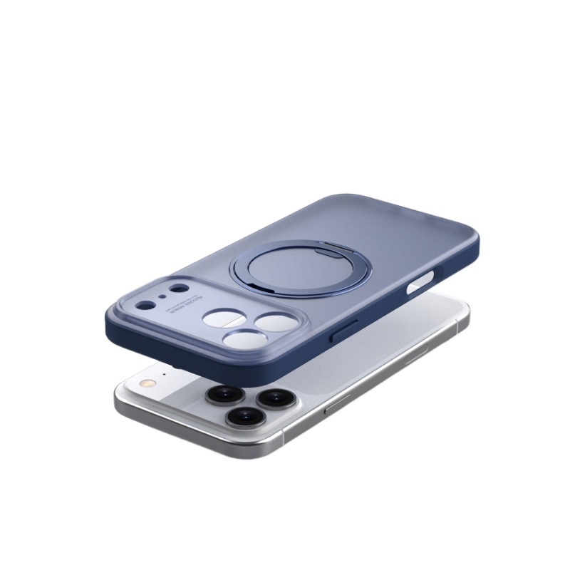 Model Suitable For Apple Iphone17Promax Protective Case With 360 Stand Magnetic All-Inclusive Anti-Fall Mobile Phone Case