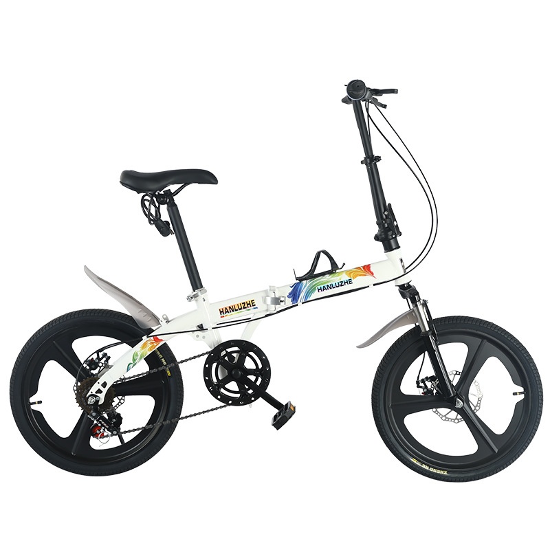 Portable Folding Bicycle Notallation Lightweight Bicycle Small Variable Speed Mountain Bike
