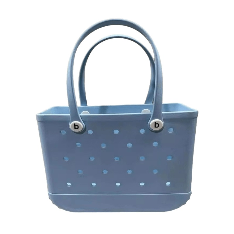 Explosive EVA Beach Bag Fashion Borg Bag Hole Bag Pet Bag Portable Basket Simple Fashion Handbag