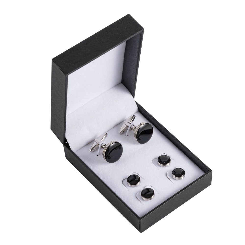 High-quality Variety Of Cufflinks Set Boxes Foreign Trade High-end Cufflinks Jewelry Box Cufflinks Box