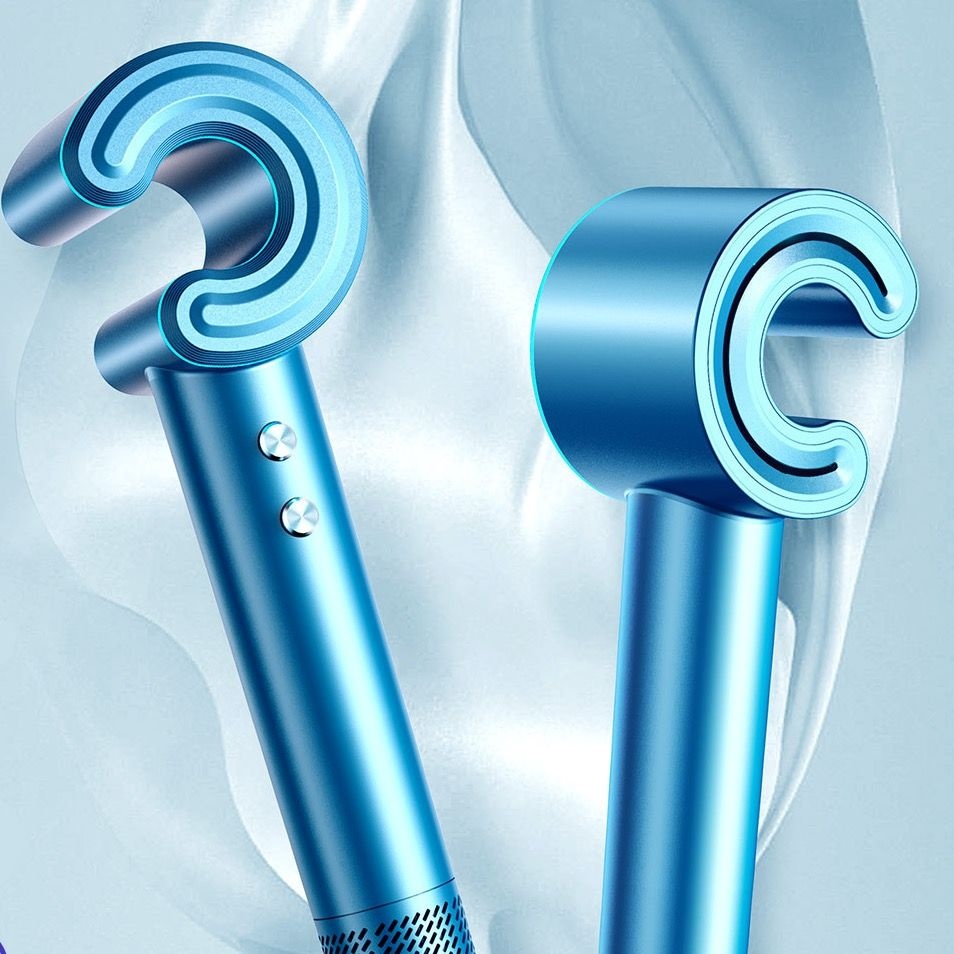 Private Model High-speed Negative Ion C-type Hair Dryer High-power Household Hair Dryer Does Not Damage Hair Straight Hair Dedicated