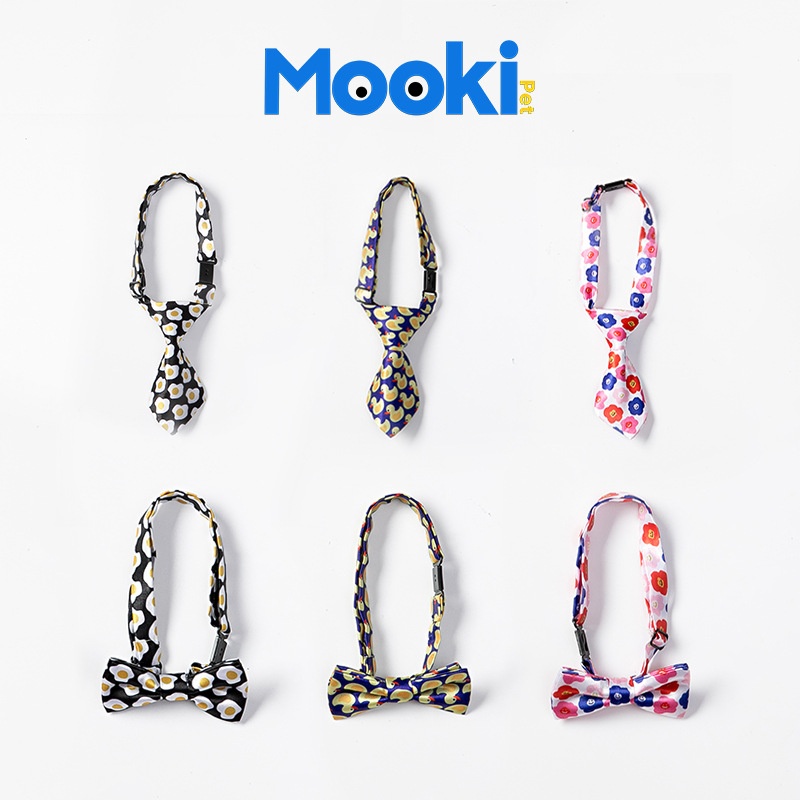 Mookipet Pet Accessories Dog Cat Supplies Cat Collar Bow Dog Tie Bow Tie Accessories Cute