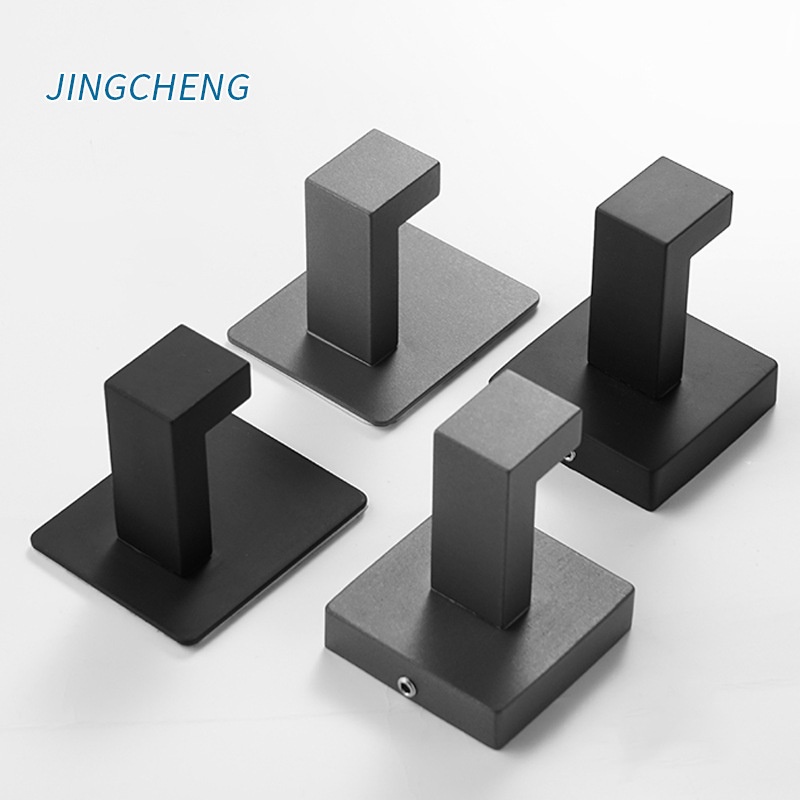 Square Hook Special Stainless Steel Hook Clothes Hook Sticky Hook Punch Single Hook Clothes Hook Hook