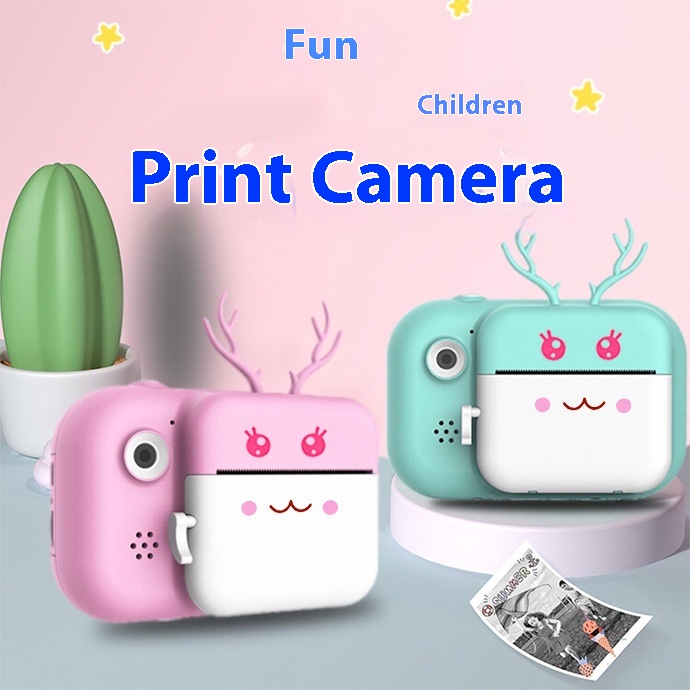 Photo-taking And Printable Children's Camera24 Million High-definition Dual-lens Video Minitant Camera