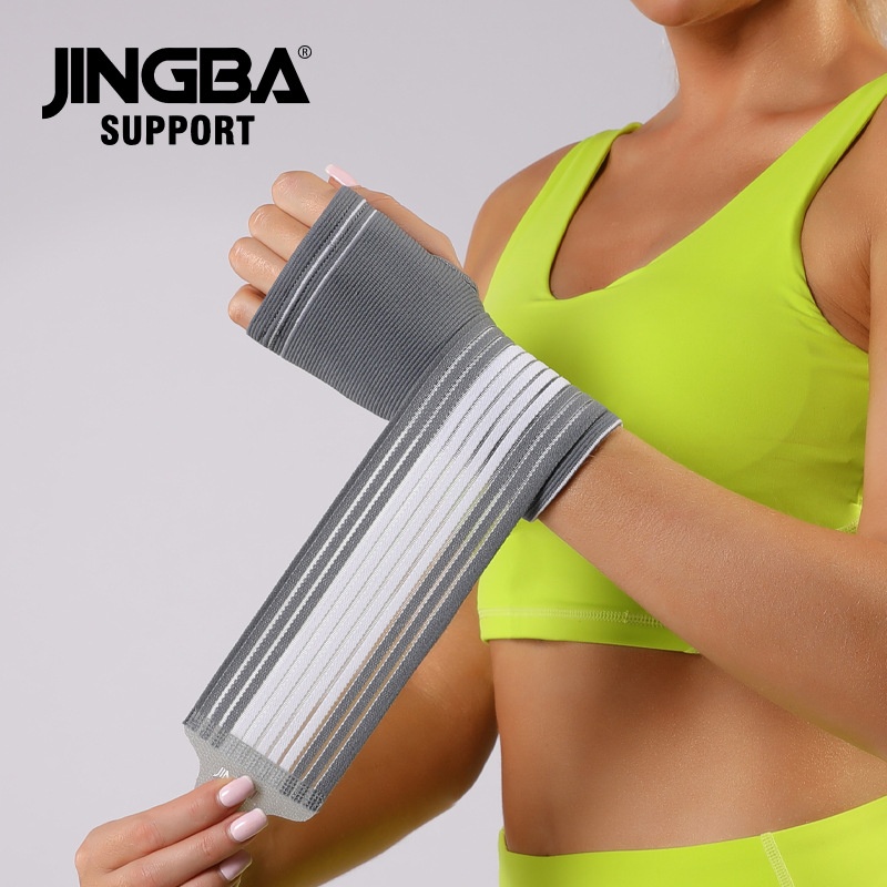 JINGBAPressurized Palm Guard Sports Fitness Badminton Tennis Basketball Cycling Sweat-absorbing Protective Gear Outdoor