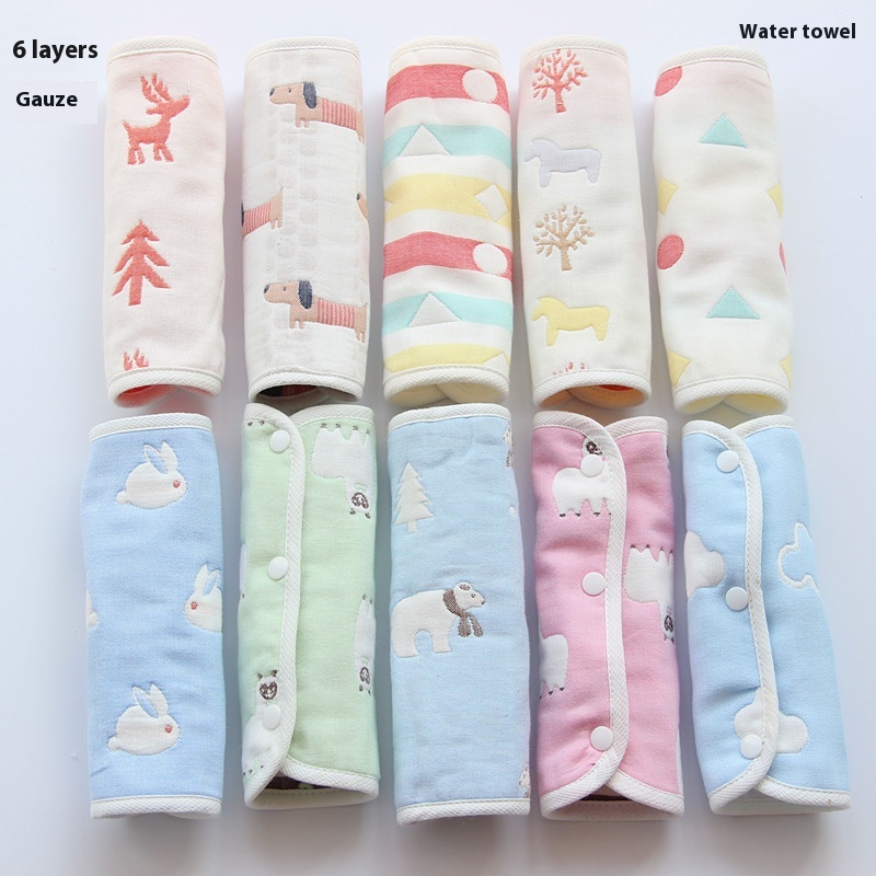 Direct Of Six-layer Cotton Gauze Waist Stool Straps,Bib Towels,Strap Accessories,Sucking Belts,Bite Towels