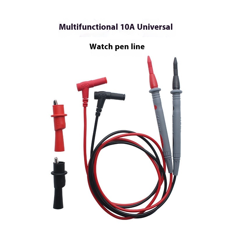 Multifunctional Multimeter Special Tip Test Pen1000 V10 AGold-plated Multimeter Pen Line Industrial Digitaltrument Accessories