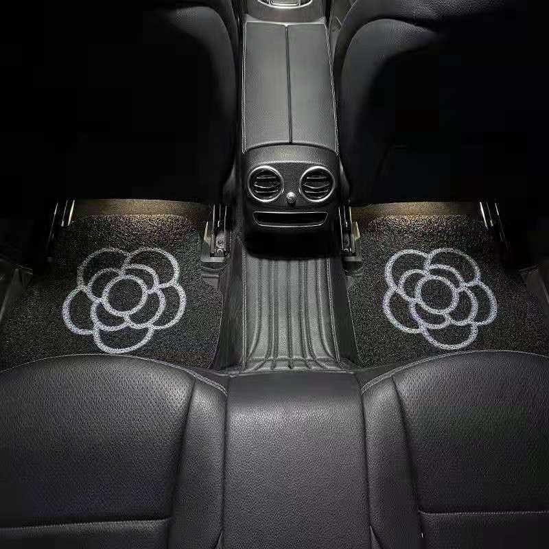 Neutral Car Floor Mats, Thickeneded Wire Loop Car Mats, Stain-resistant With Nails, Non-slip, Easy To Clean, Quick-drying And Environmentally Friendly