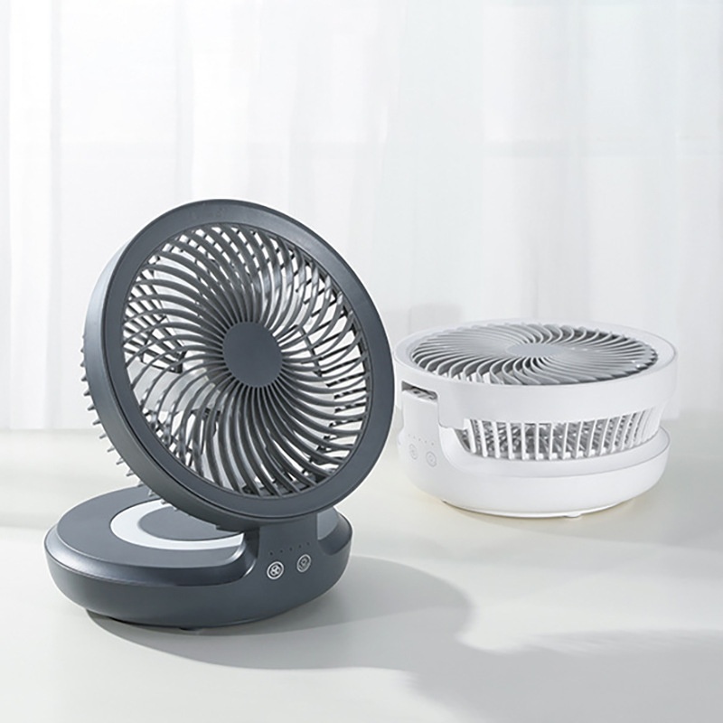 Wireless Suspension Fan Air Circulation Comfortable USBCharging Wall-mounted Desktop Student Dormitory Desktop Small Fan